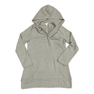 Pure Jill Green Knit Cotton Silk Blend Sweater XS